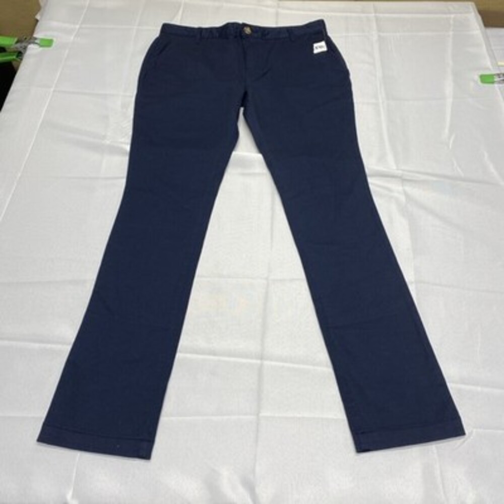 NWT Old Navy Women's Stretch Navy Blue Chino Pants Size 16 Plus
